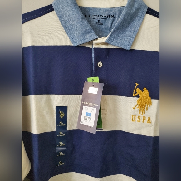 U.S. Polo Assn. Striped Logo Shirt - Picture 4 of 6